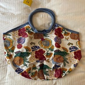 Roller Rabbit Cheri Floral Bondi Beach Bag